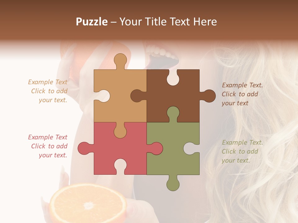 Diet Skin Calories PowerPoint Template