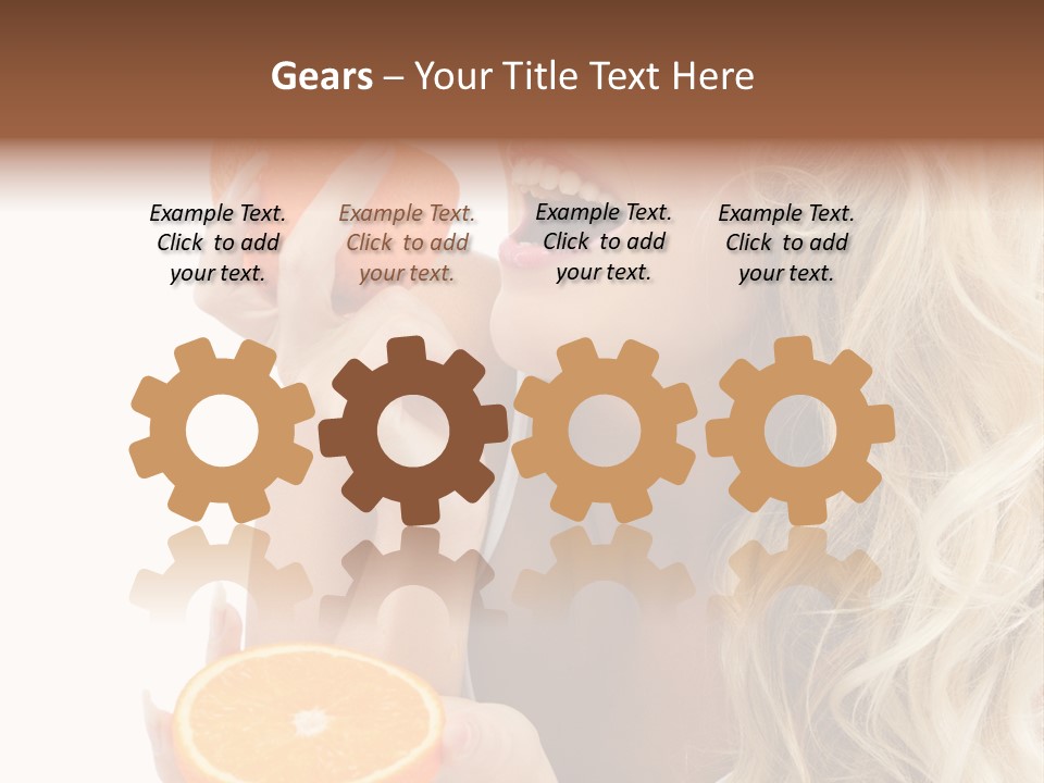 Diet Skin Calories PowerPoint Template