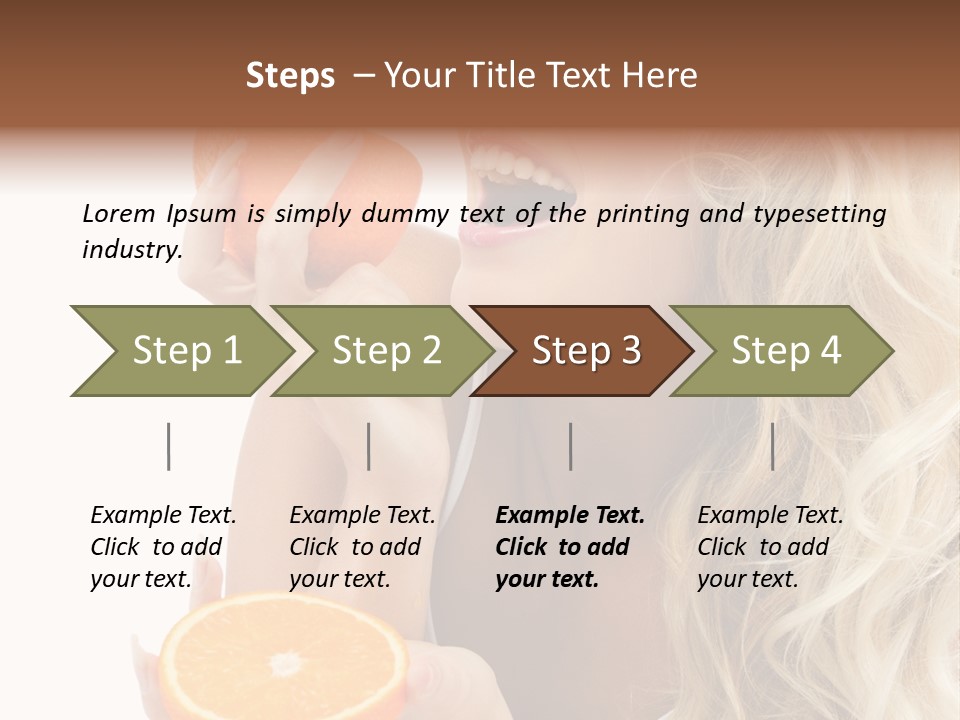 Diet Skin Calories PowerPoint Template