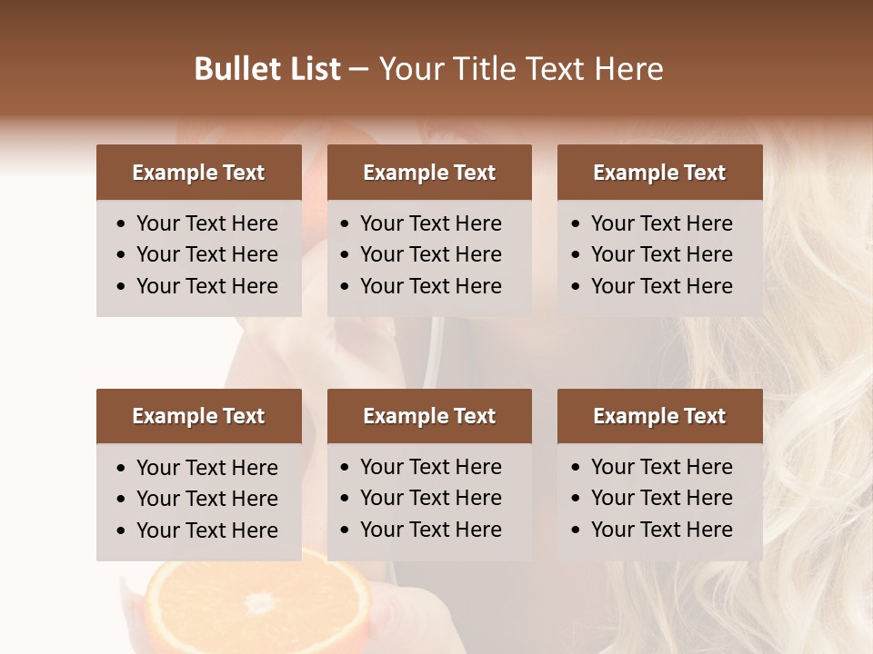 Diet Skin Calories PowerPoint Template