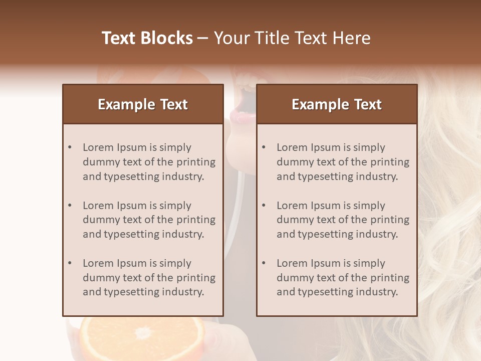 Diet Skin Calories PowerPoint Template