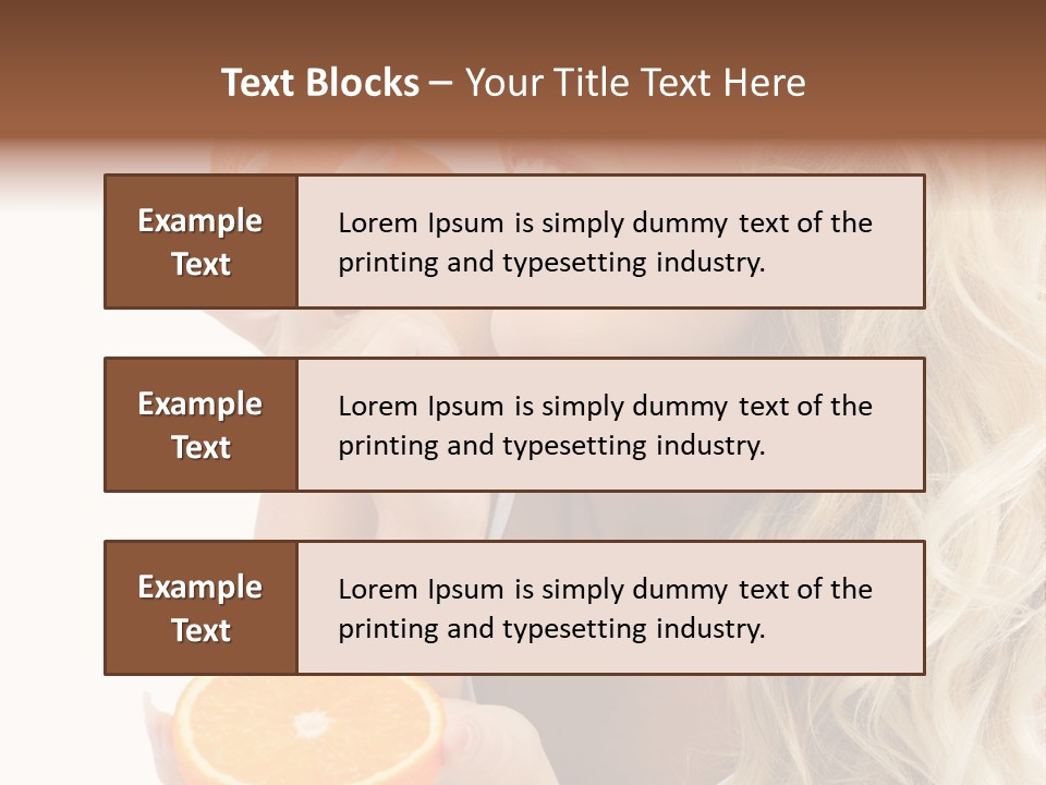 Diet Skin Calories PowerPoint Template