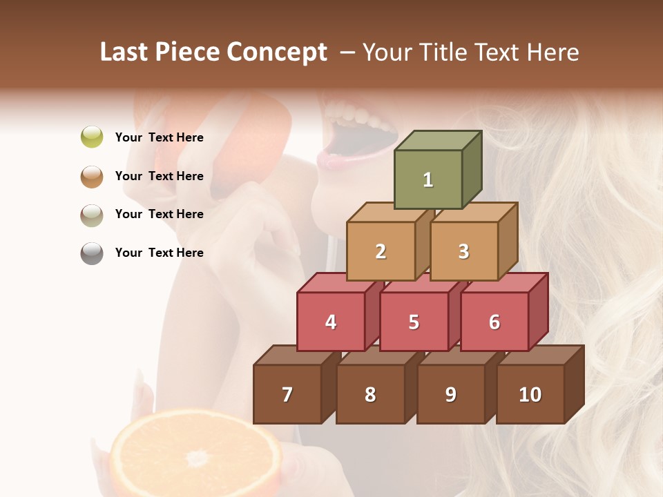 Diet Skin Calories PowerPoint Template