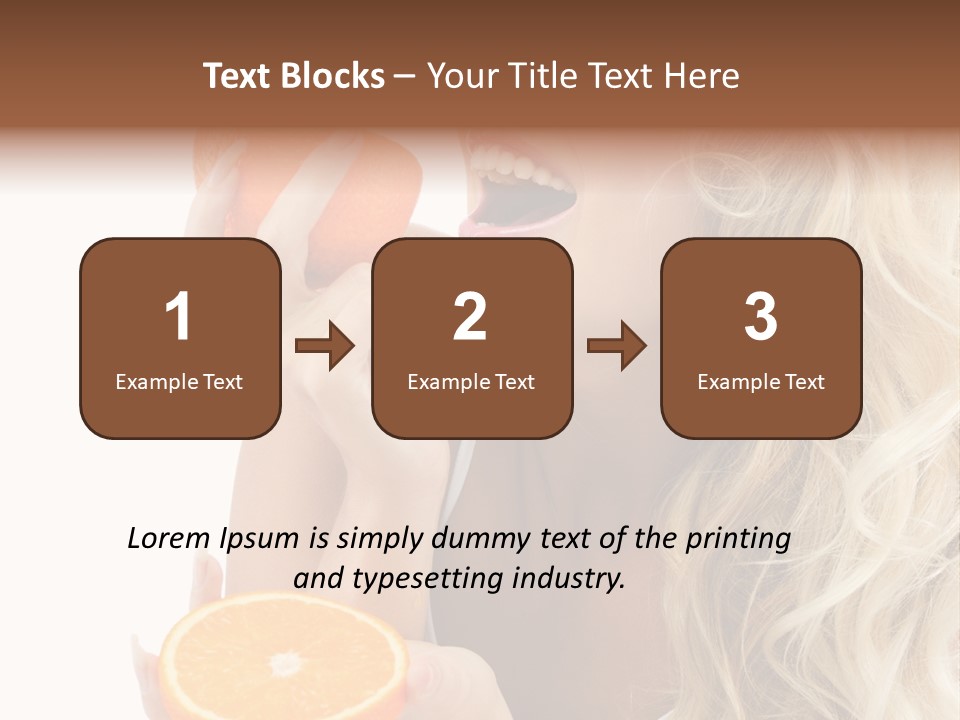 Diet Skin Calories PowerPoint Template