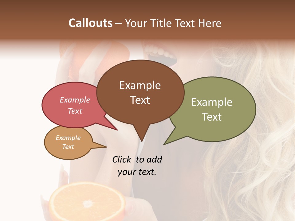 Diet Skin Calories PowerPoint Template