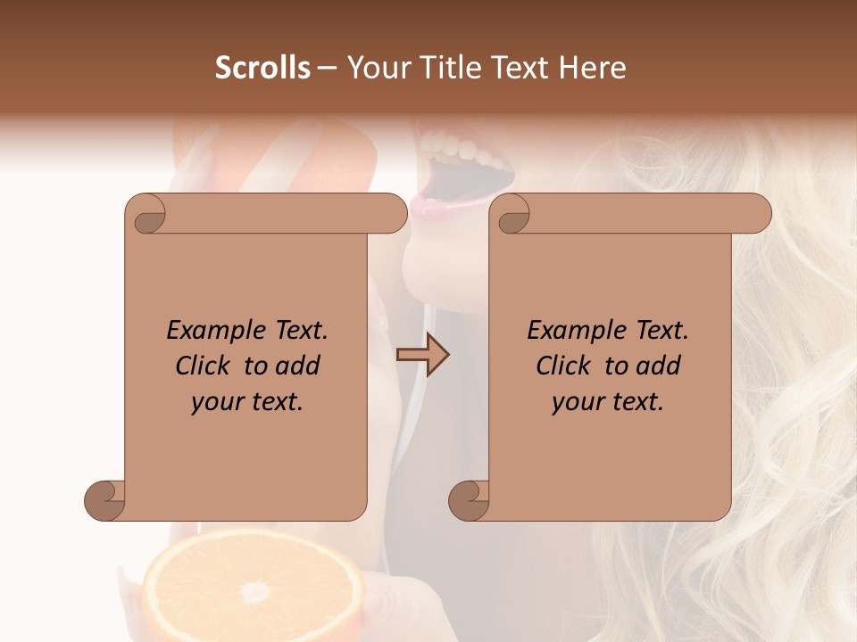 Diet Skin Calories PowerPoint Template