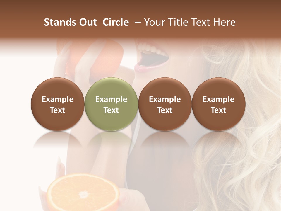 Diet Skin Calories PowerPoint Template