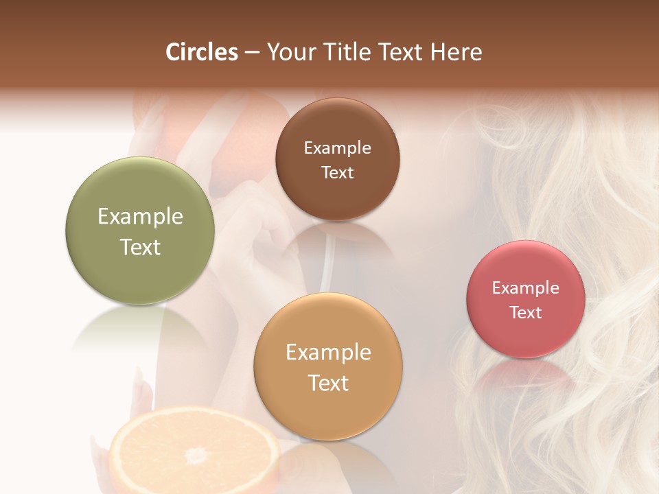 Diet Skin Calories PowerPoint Template