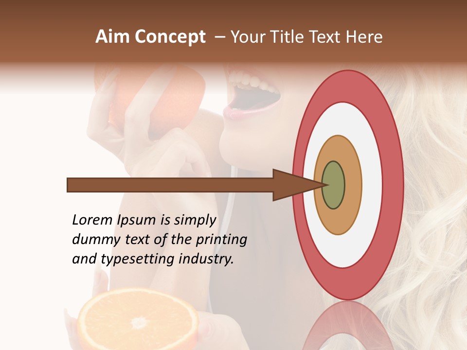 Diet Skin Calories PowerPoint Template