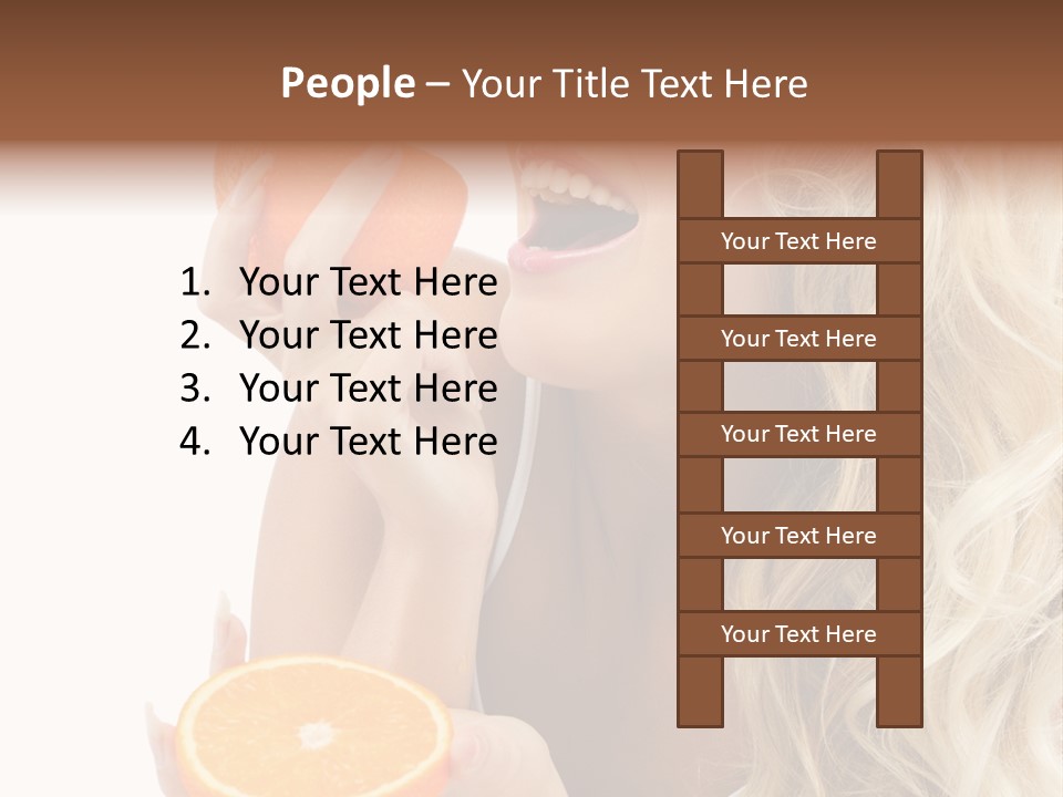 Diet Skin Calories PowerPoint Template