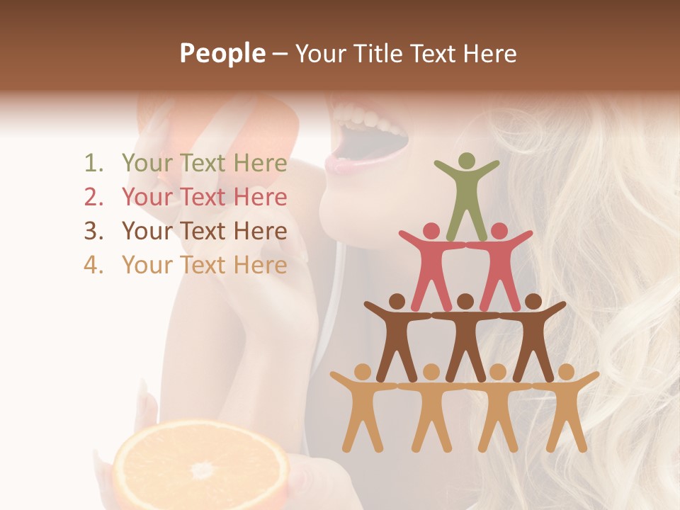 Diet Skin Calories PowerPoint Template