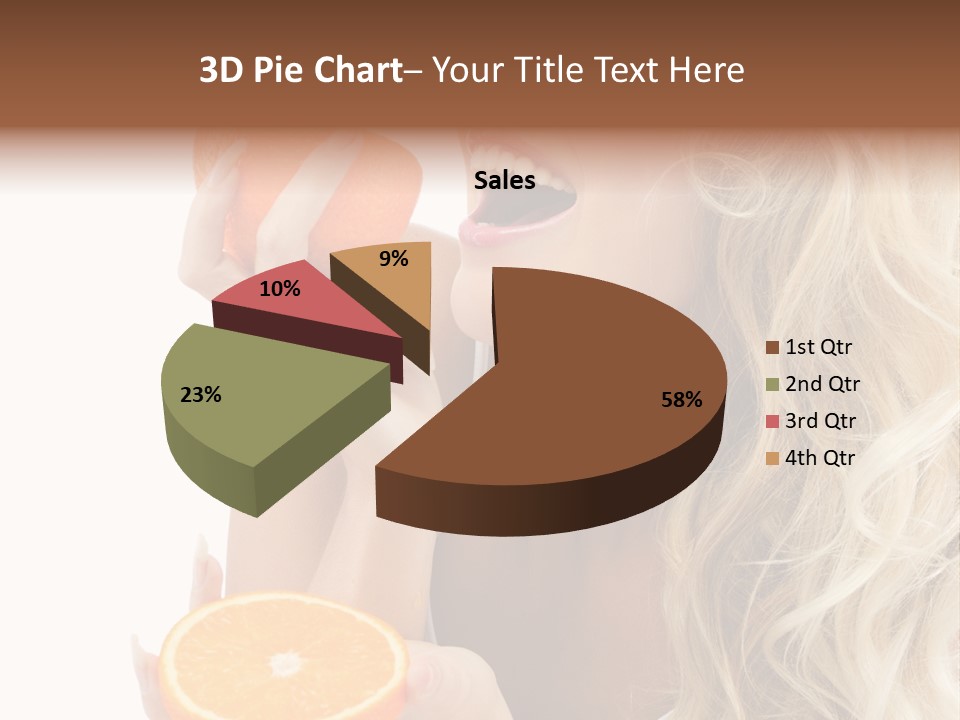 Diet Skin Calories PowerPoint Template
