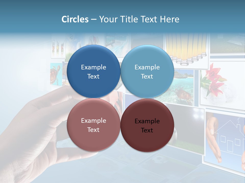 Choosing Navigation Flat PowerPoint Template