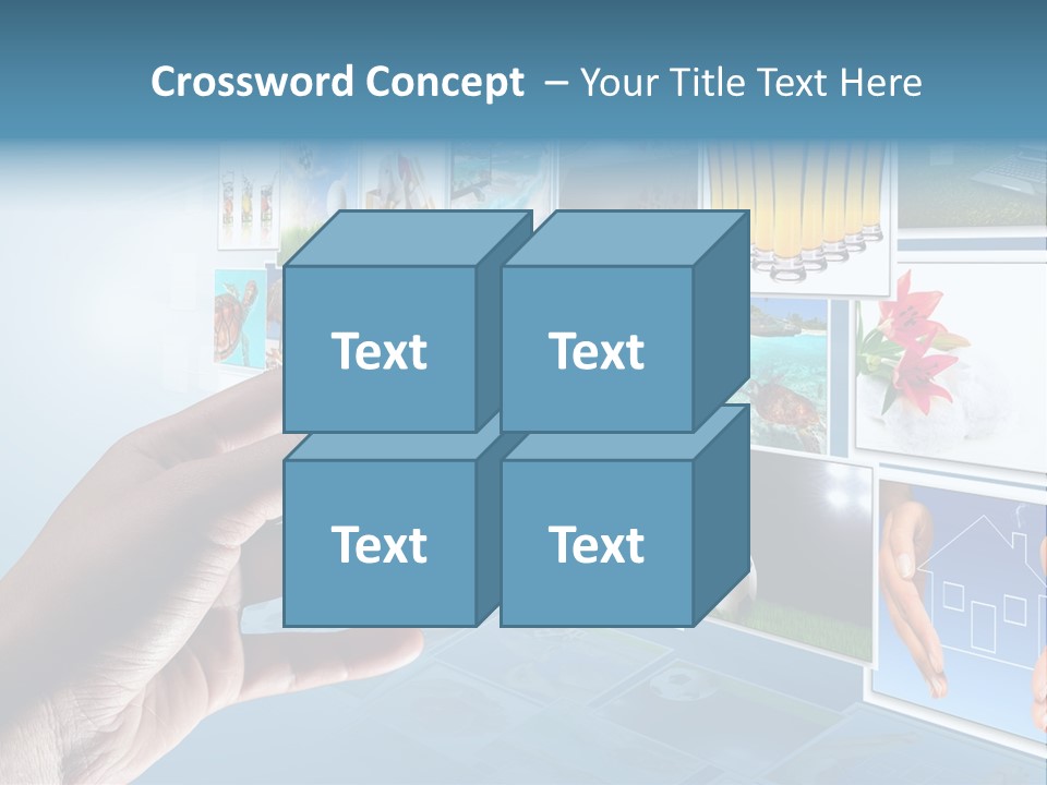 Choosing Navigation Flat PowerPoint Template