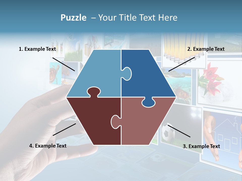 Choosing Navigation Flat PowerPoint Template
