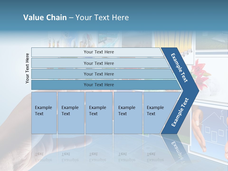 Choosing Navigation Flat PowerPoint Template