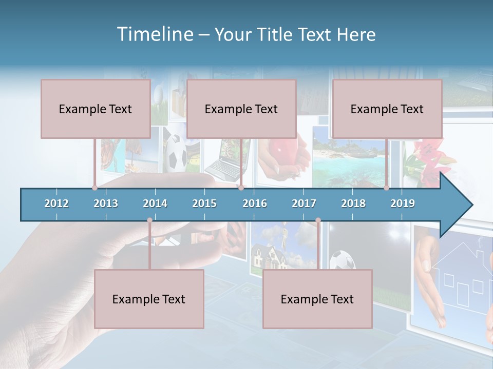 Choosing Navigation Flat PowerPoint Template