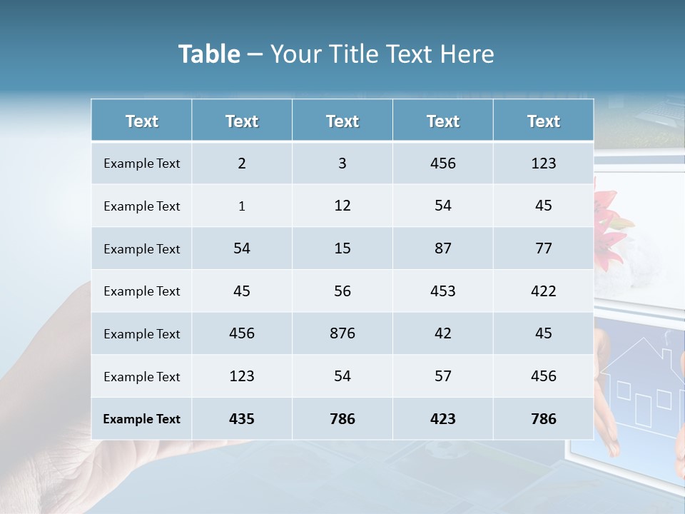 Choosing Navigation Flat PowerPoint Template