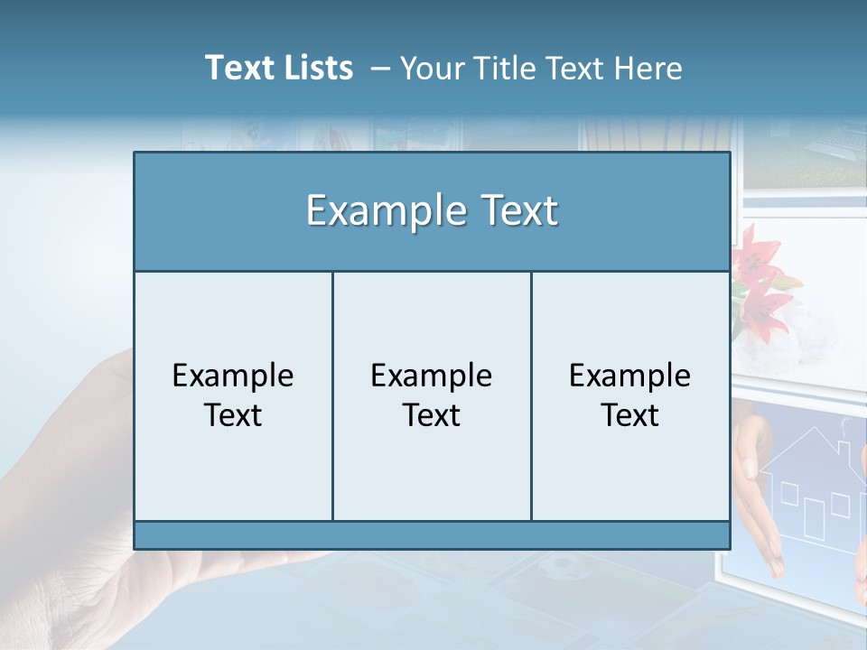 Choosing Navigation Flat PowerPoint Template