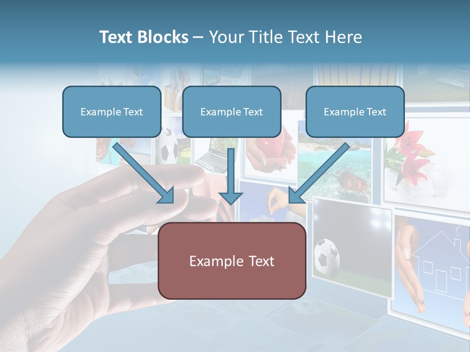 Choosing Navigation Flat PowerPoint Template