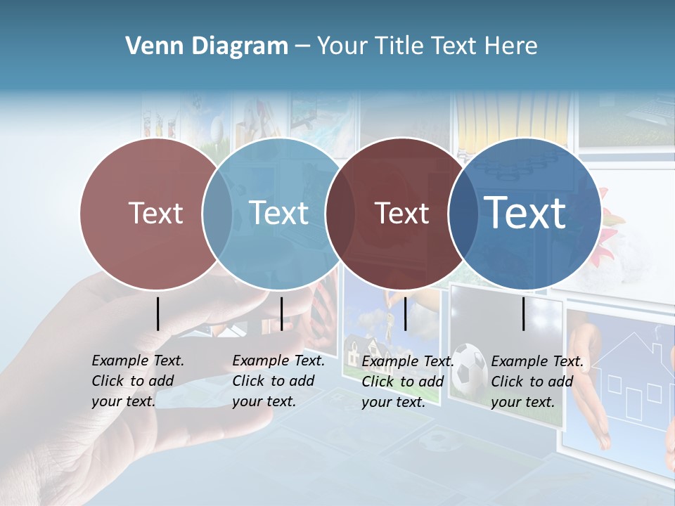 Choosing Navigation Flat PowerPoint Template