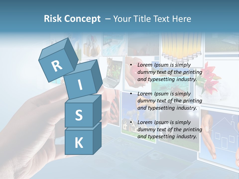 Choosing Navigation Flat PowerPoint Template