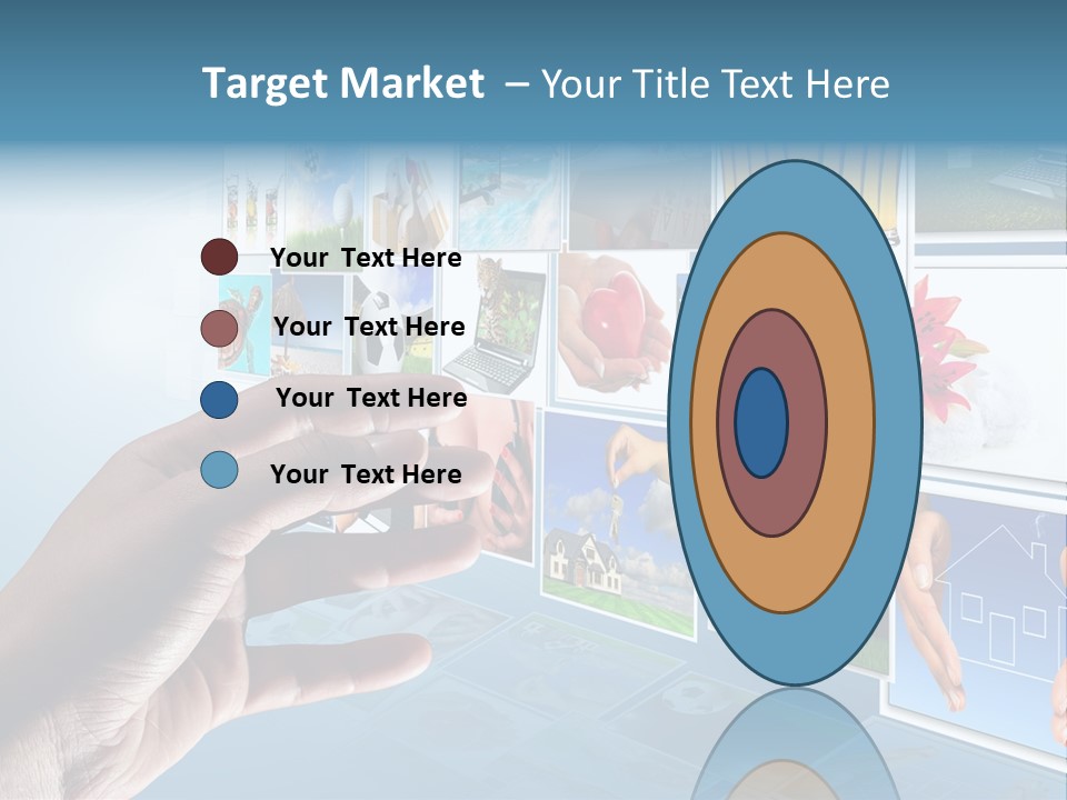 Choosing Navigation Flat PowerPoint Template