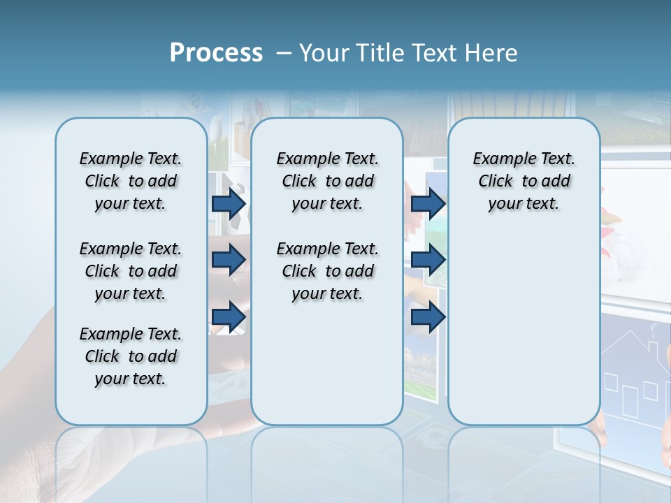 Choosing Navigation Flat PowerPoint Template