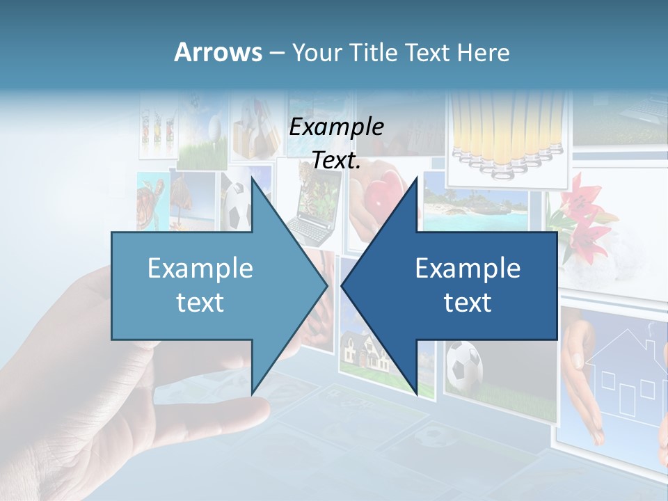 Choosing Navigation Flat PowerPoint Template