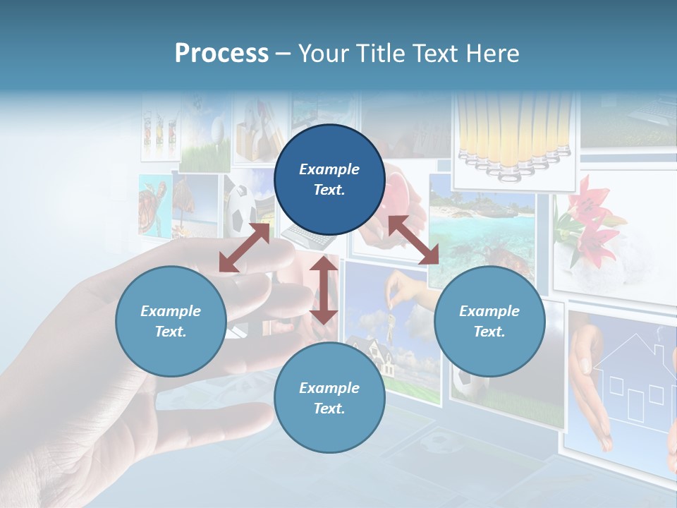 Choosing Navigation Flat PowerPoint Template