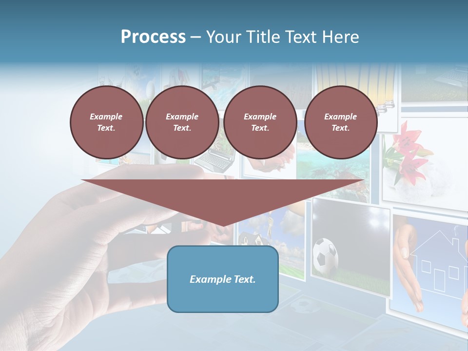 Choosing Navigation Flat PowerPoint Template