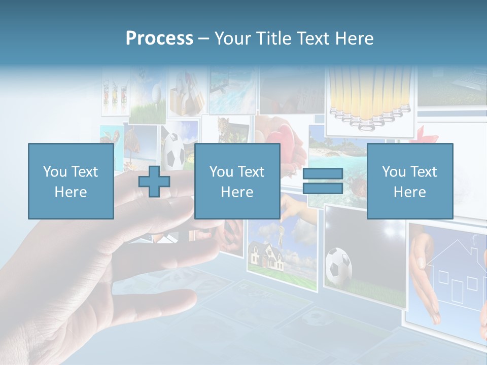 Choosing Navigation Flat PowerPoint Template