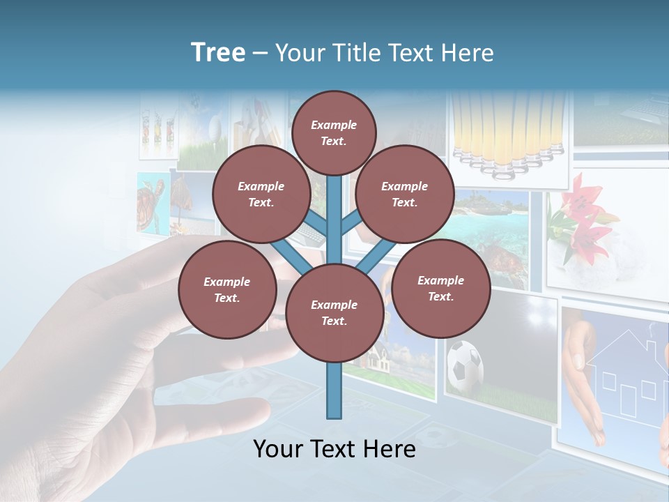 Choosing Navigation Flat PowerPoint Template