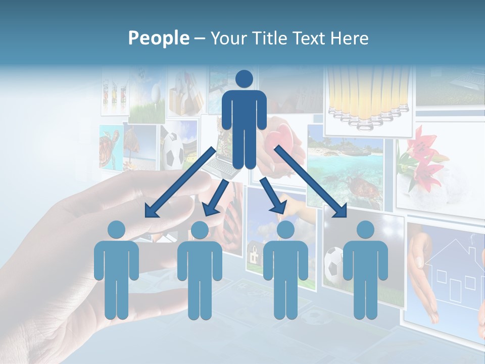 Choosing Navigation Flat PowerPoint Template