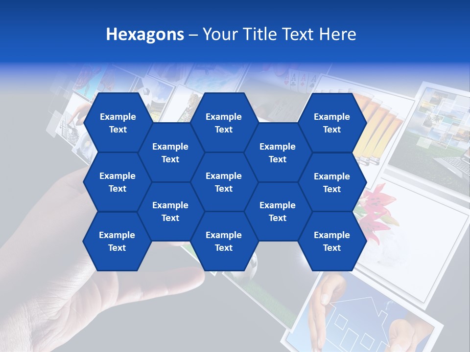 Images Pressing Concept PowerPoint Template