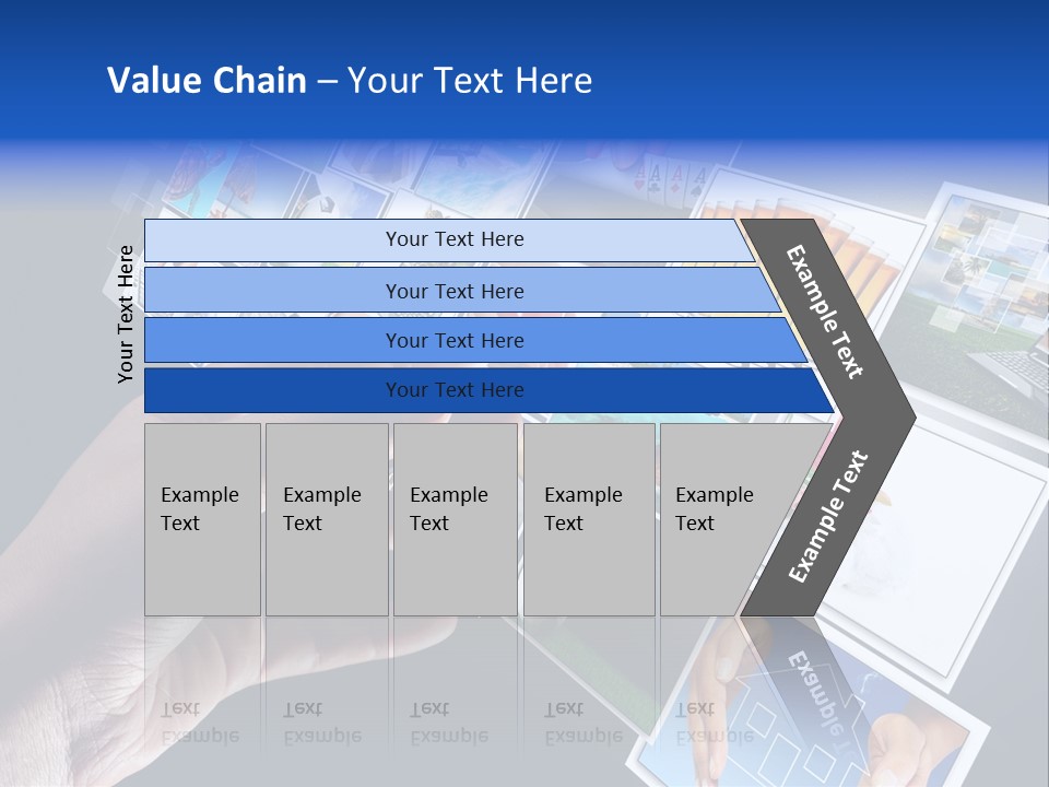 Images Pressing Concept PowerPoint Template