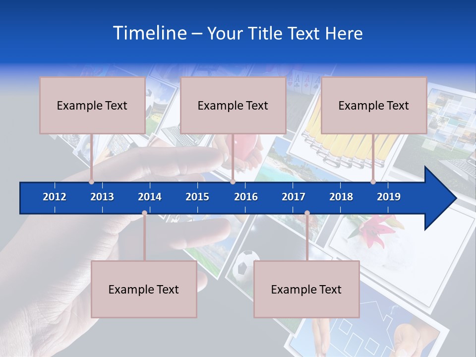 Images Pressing Concept PowerPoint Template