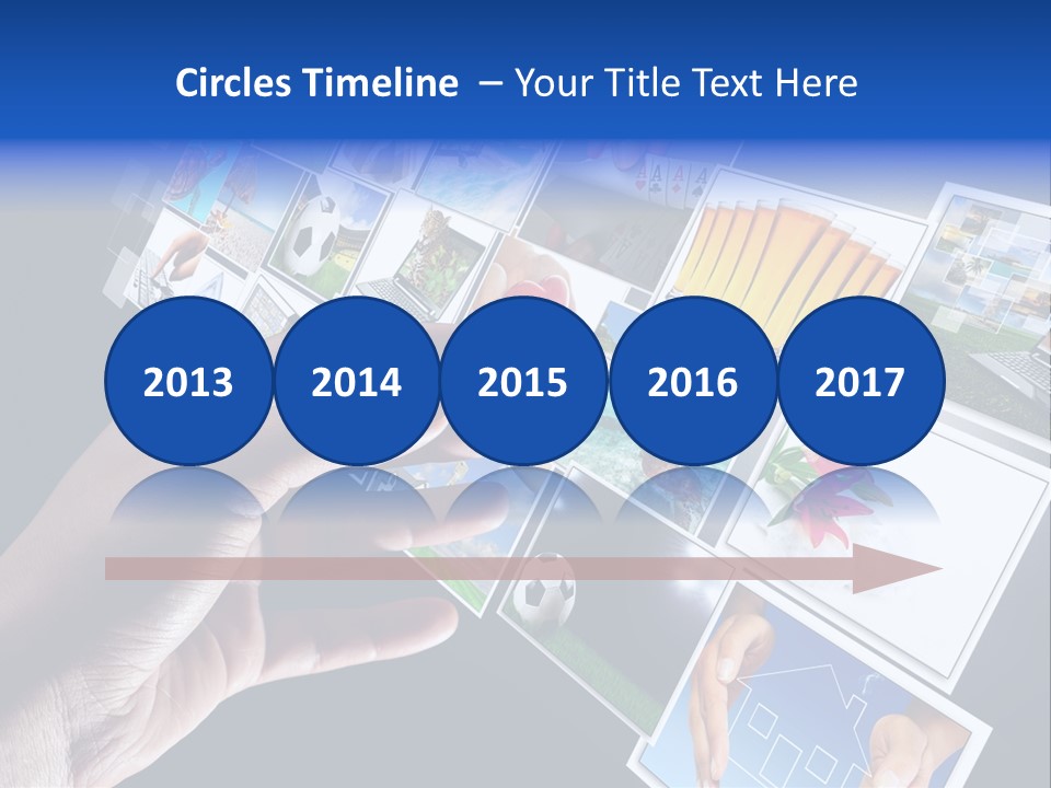Images Pressing Concept PowerPoint Template