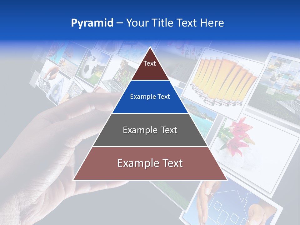 Images Pressing Concept PowerPoint Template