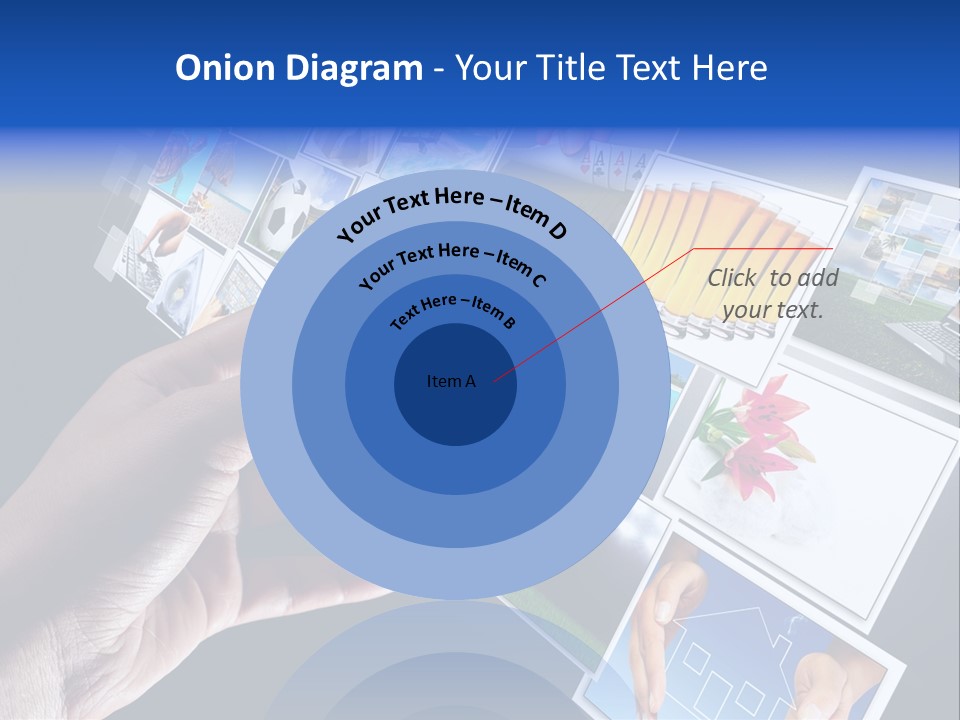 Images Pressing Concept PowerPoint Template