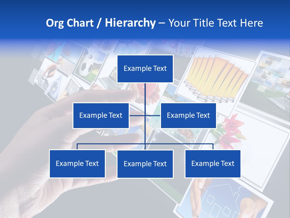 Images Pressing Concept PowerPoint Template