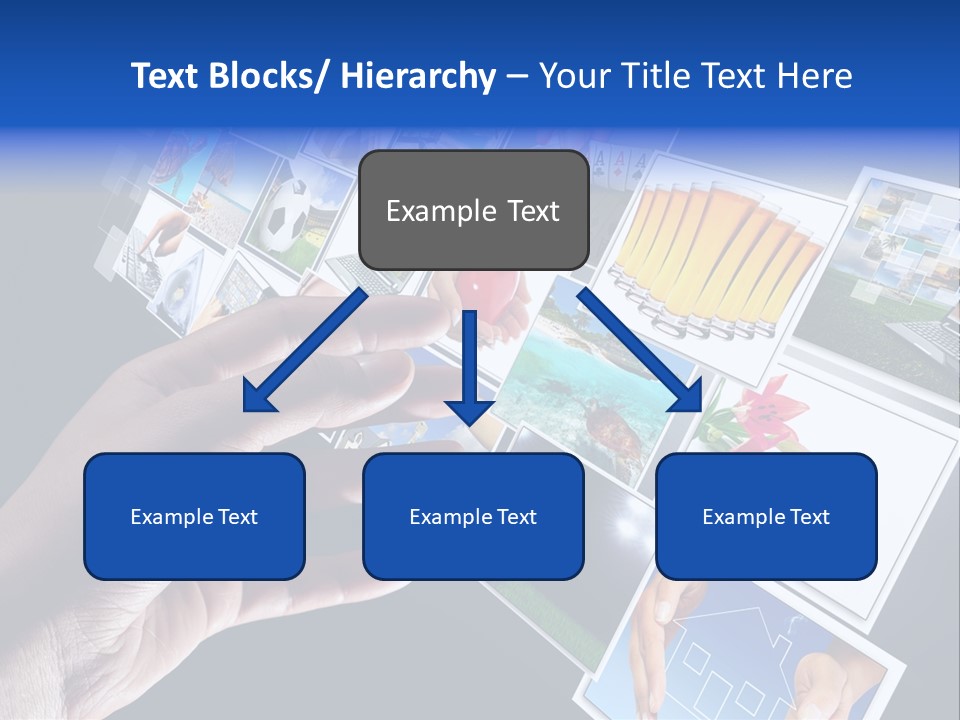 Images Pressing Concept PowerPoint Template