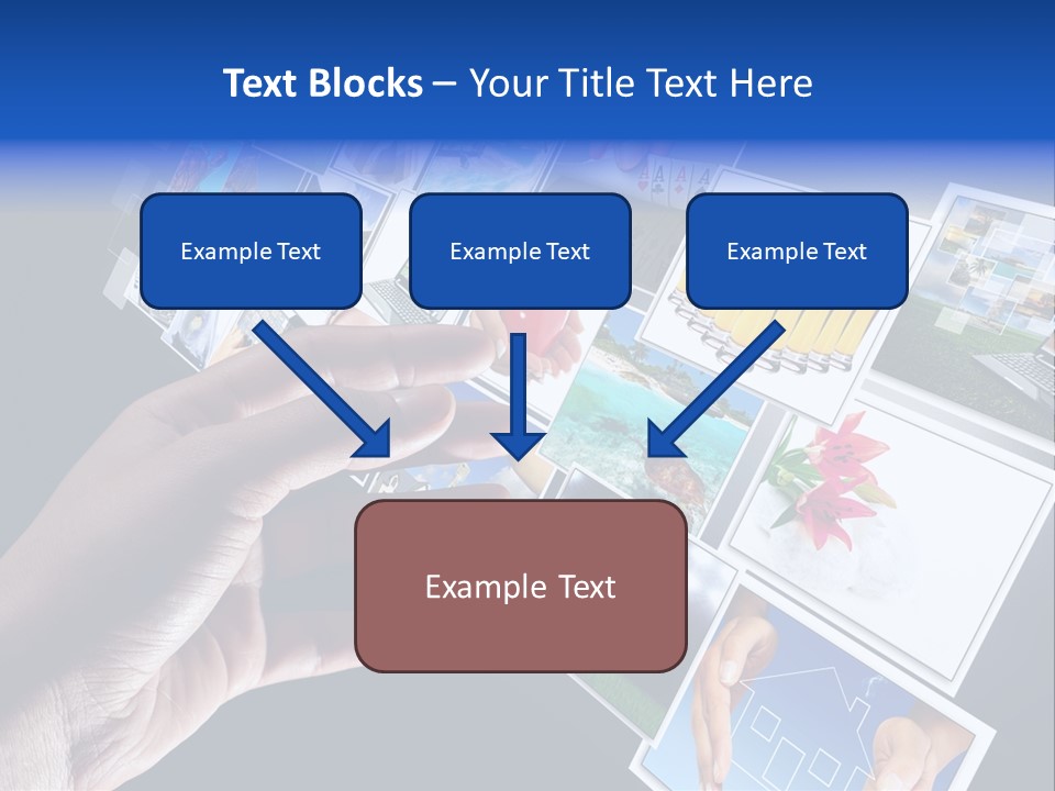 Images Pressing Concept PowerPoint Template