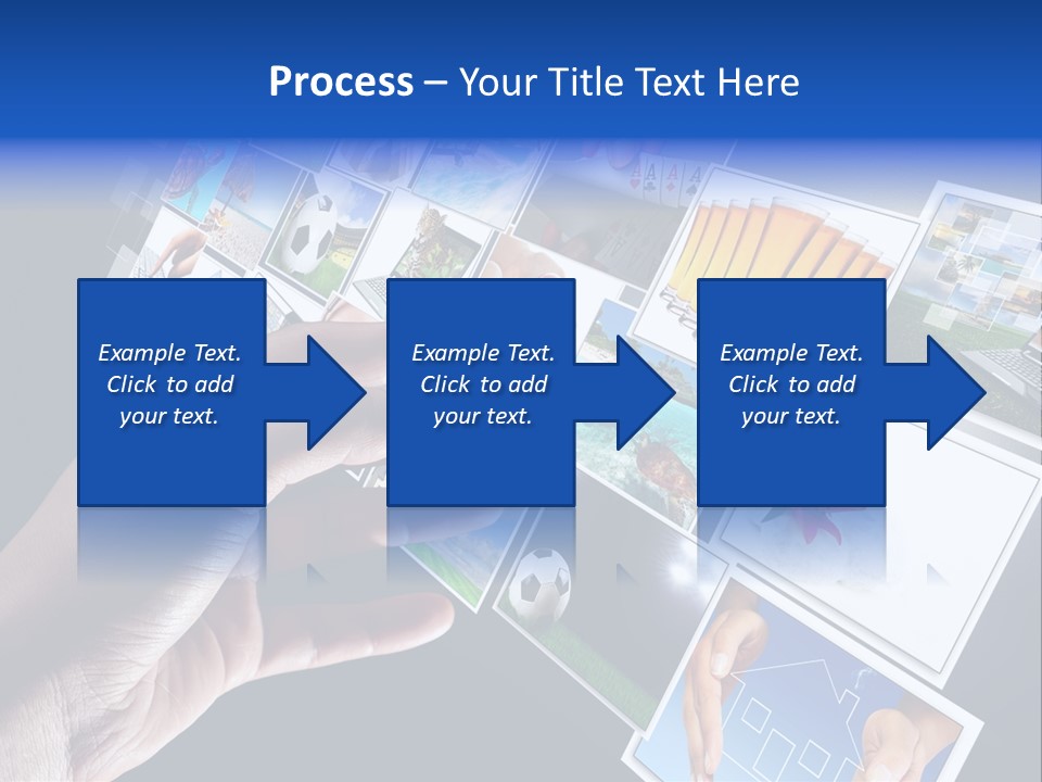 Images Pressing Concept PowerPoint Template