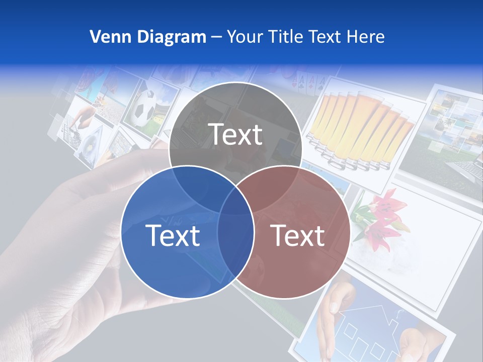 Images Pressing Concept PowerPoint Template