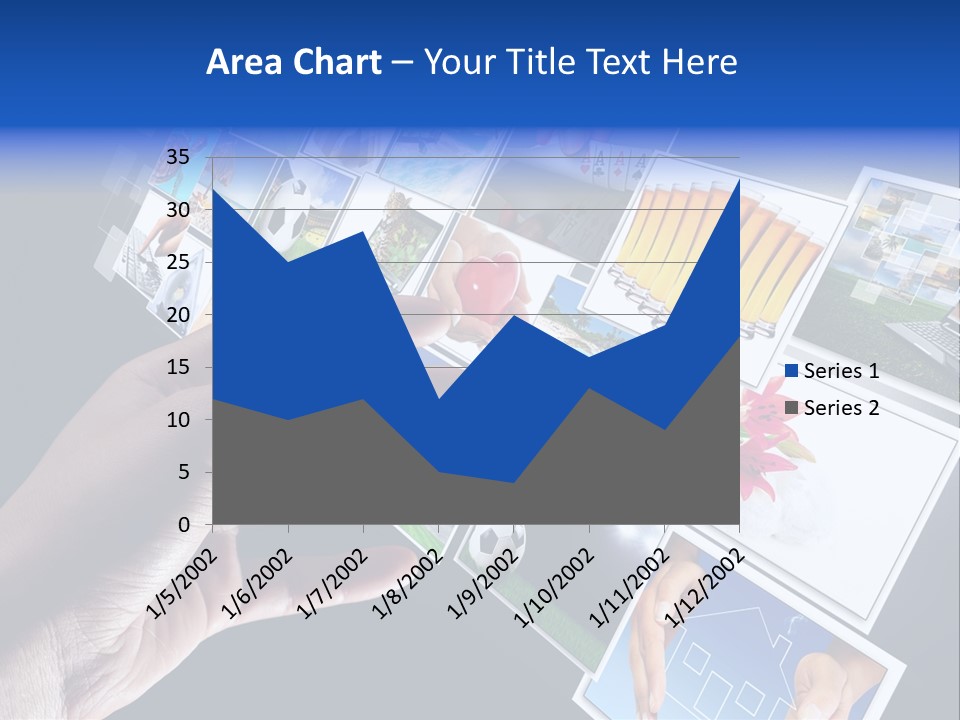 Images Pressing Concept PowerPoint Template
