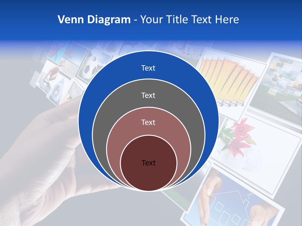 Images Pressing Concept PowerPoint Template