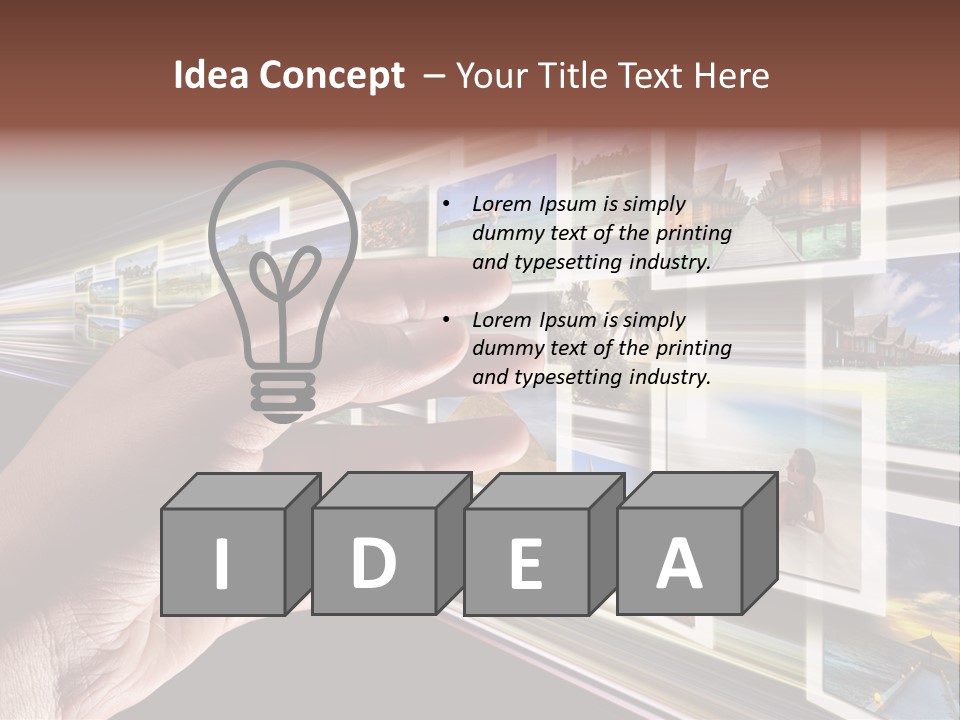 Interface Business Internet PowerPoint Template