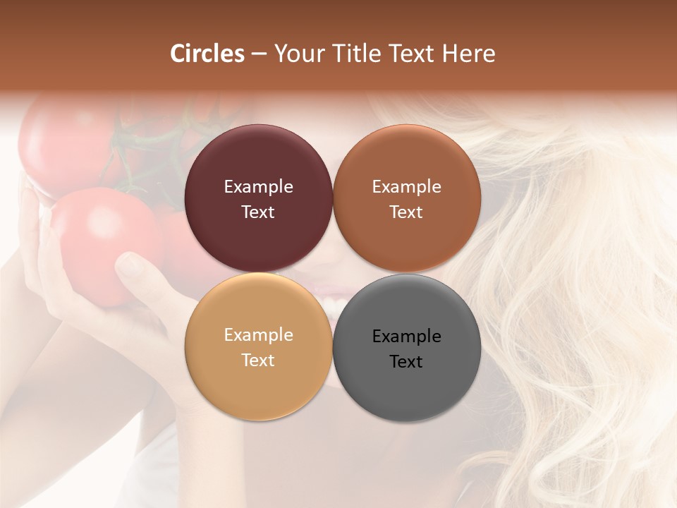 Happy Pretty Calories PowerPoint Template