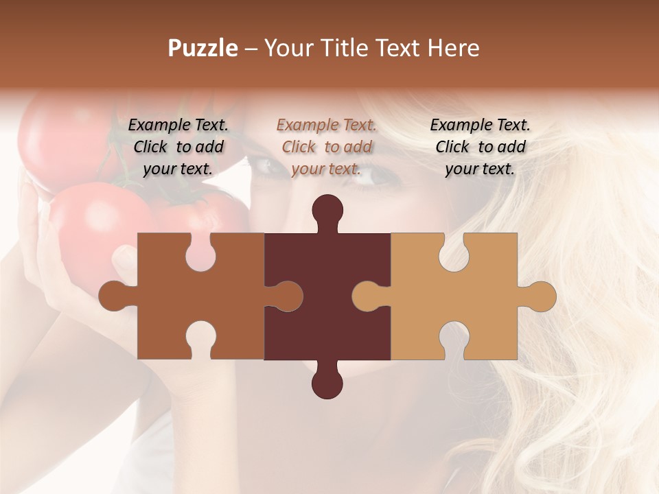 Happy Pretty Calories PowerPoint Template